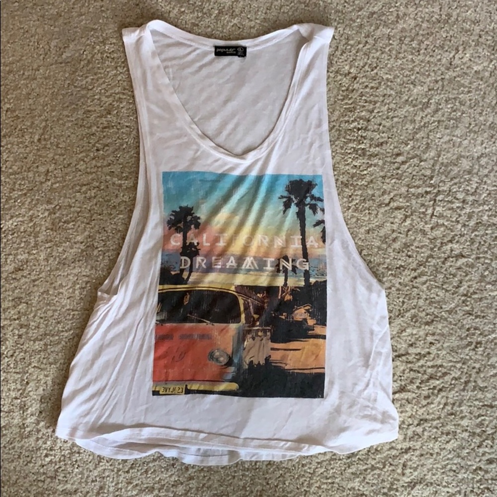 “California Dreaming” Graphic Tank Top